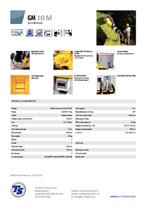 Дробилки за дърво TS-Industrie GM 10 M