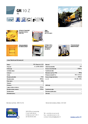 Дробилки за дърво TS-Industrie GM 10 Z