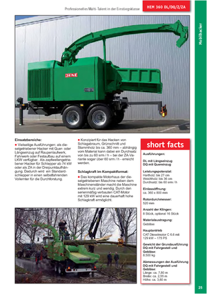 Дробилки за дърво Jenz HEM 360 Z