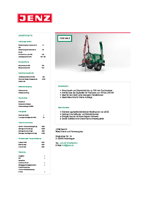 Дробилки за дърво Jenz HEM 540 Z