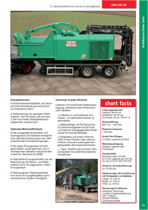 Дробилки за дърво Jenz HEM 820 DL