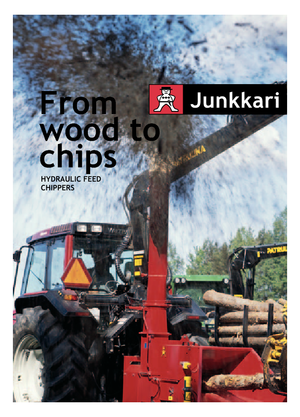 Дробилки за дърво Junkkari HJ 200
