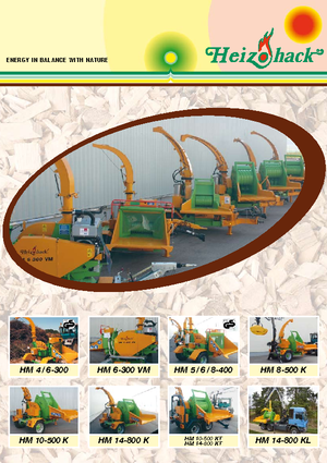 Дробилки за дърво Heizohack HM 4-300