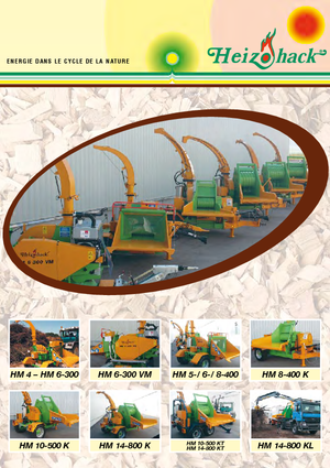 Дробилки за дърво Heizohack HM 4-300