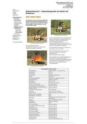 Дробилки за дърво JBM JBM 1040 ZDAX