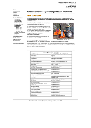 Дробилки за дърво JBM JBM 1040 ZDX