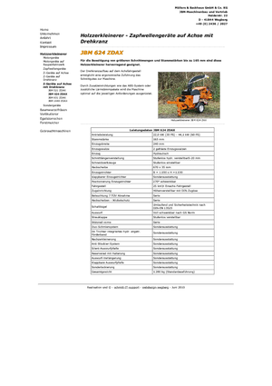 Дробилки за дърво JBM JBM 624 ZDAX