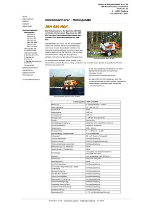 Дробилки за дърво JBM JBM 630 MDX