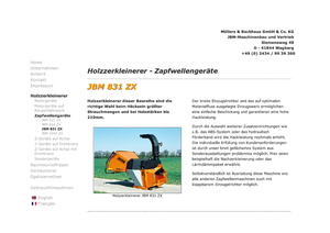 Дробилки за дърво JBM JBM 831 ZX