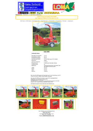 Дробилки за дърво Loma K 50 HPM