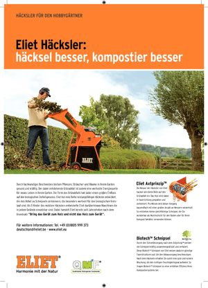 Дробилки за дърво Eliet Maestro