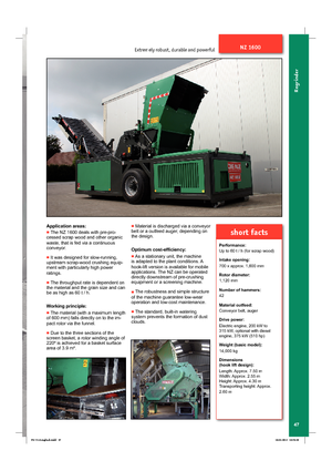 Дробилки за дърво Jenz NZ 1600 E