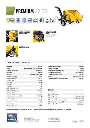 Дробилки за дърво TS-Industrie Premium 22 ER