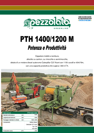 Дробилки за дърво Pezzolato PTH 1400/1200