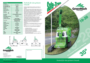 Дробилки за дърво Green Mech STC 19-28 MT 50