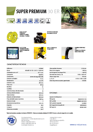 Дробилки за дърво TS-Industrie Super Premium 30 ER