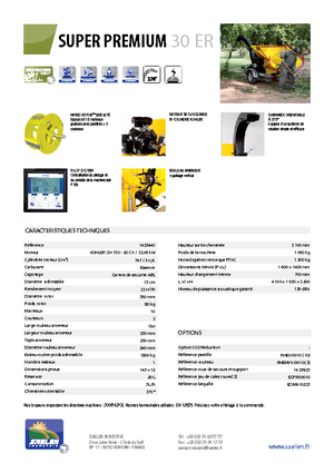 Дробилки за дърво TS-Industrie Super Premium 30 ER