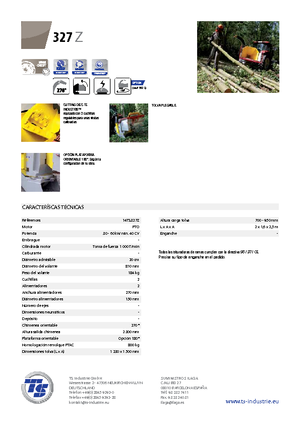 Дробилки за дърво TS-Industrie TS 327 Z