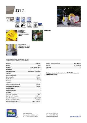 Дробилки за дърво TS-Industrie TS 431 Z