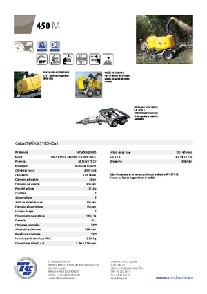 Дробилки за дърво TS-Industrie TS 450 M