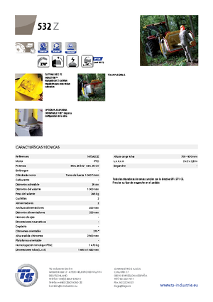 Дробилки за дърво TS-Industrie TS 532 Z