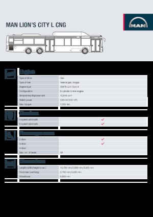 Автобуси за градски транспорт MAN Lion’s City L
