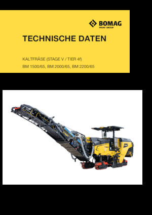 Пътни фрези Bomag BM 2000/65