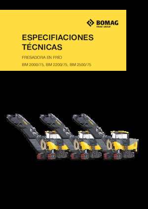 Пътни фрези Bomag BM 2500/75