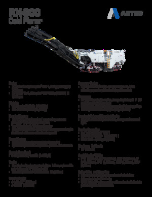 Пътни фрези Astec Roadtec RX-900