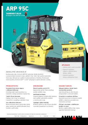 Комбинирани валяци Ammann ARP 95 C