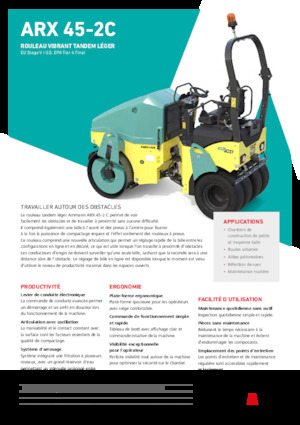 Комбинирани валяци Ammann ARX 45-2C ST V