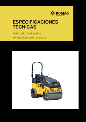 Комбинирани валяци Bomag BW 100 SCC-5