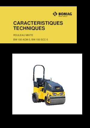 Комбинирани валяци Bomag BW 100 SCC-5