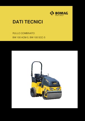 Комбинирани валяци Bomag BW 100 SCC-5
