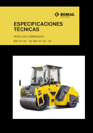 Комбинирани валяци Bomag BW 161 AC-50