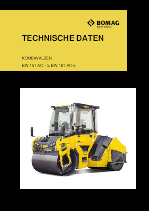 Комбинирани валяци Bomag BW 151 AC-5