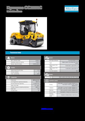 Комбинирани валяци Dynapac CC 2200 C