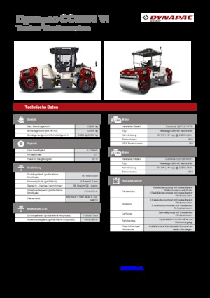 Комбинирани валяци Dynapac CC 6200 C VI