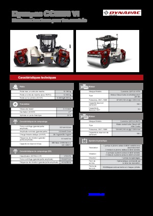 Комбинирани валяци Dynapac CC 6200 C VI