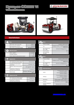 Комбинирани валяци Dynapac CC 6200 C VI