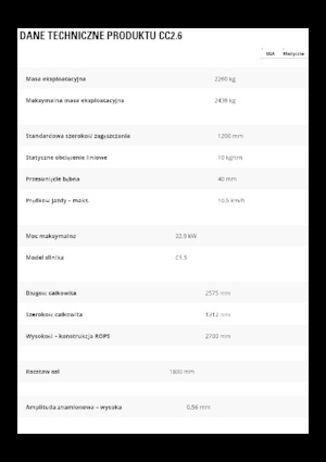 Комбинирани валяци Caterpillar CC2.6