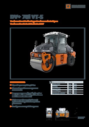 Комбинирани валяци Hamm DV+ 70i VT-S