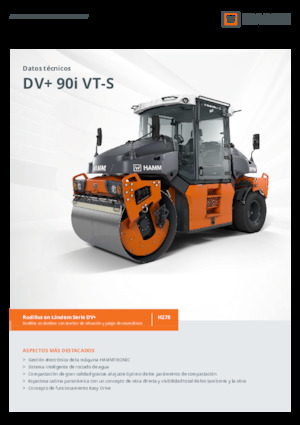 Комбинирани валяци Hamm DV+ 90i VT-S