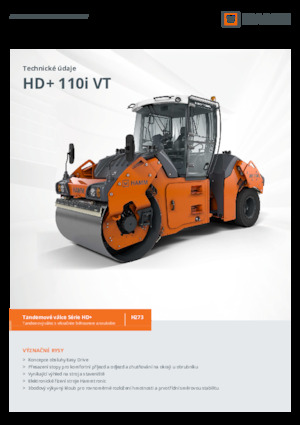 Комбинирани валяци Hamm HD+ 110i VT