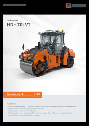 Комбинирани валяци Hamm HD+ 70i VT