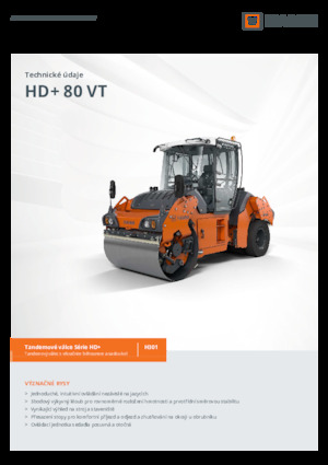 Комбинирани валяци Hamm HD+ 80 VT