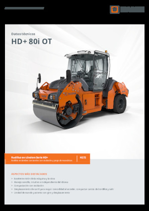 Комбинирани валяци Hamm HD+ 80i OT