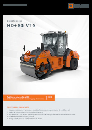 Комбинирани валяци Hamm HD+ 80i VT-S