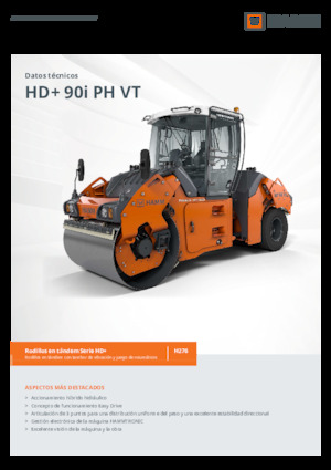 Комбинирани валяци Hamm HD+ 90i PH VT