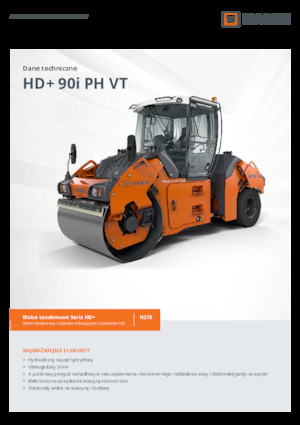 Комбинирани валяци Hamm HD+ 90i PH VT
